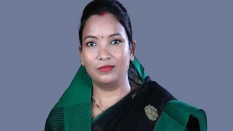 Sunita Biswal, daughter of former chief minister Hemananda Biswal