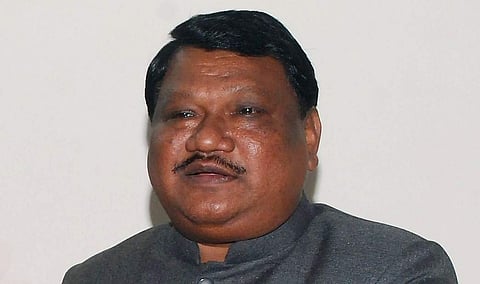 Union cabinet minister Jual Oram.