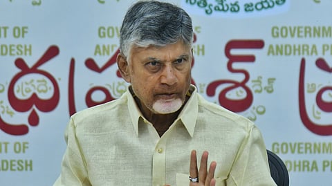 Andhra Pradesh Chief Minister N Chandrababu Naidu