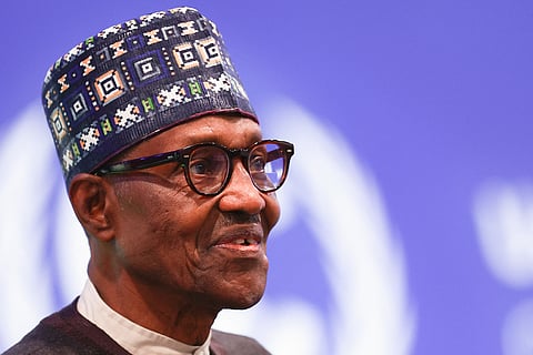 Former Nigerian president Muhammadu Buhari
