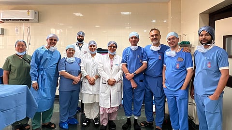 Doctors at Guru Angad Dev Veterinary and Animal Sciences University (GADVASU) in Ludhiana