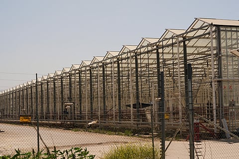 An exterior of Glass House Farms is shown, a day after an immigration raid on the facility, on Friday, July 11, 2025, in Camarillo