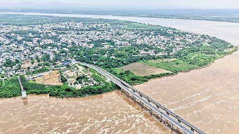 A file photo of Godavari bridge in Bhadrachalam used for representational purposes only