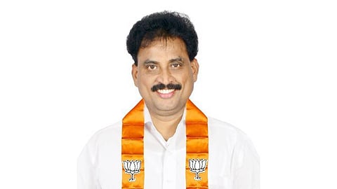 Kamaraj Nagar BJP MLA A John Kumar.