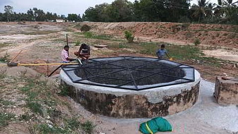 The waterbody conservation forum 'Kousika Neerkarangal' revived the well, establishing it as a primary groundwater source for the village, while replacing the previous borewell supply.