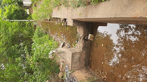 The canal, also known as the old Kattalai Mettu Vaickal, branches off from the southern banks of River Cauvery at the Mayanur barrage in Karur district and flows up to Thayanur in Tiruchy district