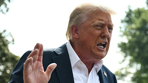US President Donald Trump