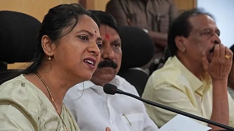 Karnataka state women commission chairperson Nagalakshmi Choudhary.