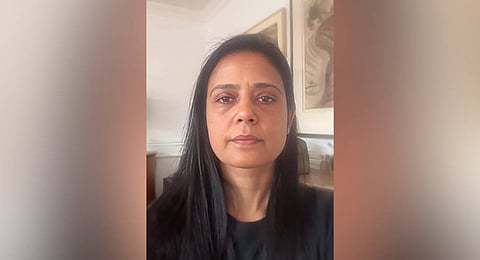Mahua Moitra slammed Chhattisgarh police in a video she posted on X.