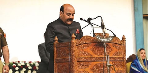 J&k Deputy CM Surinder Choudhary on Tuesday took a stern view of the alleged police manhandling of CM Omar Abdullah and said LG Manoj Sinha should apologise for "disrespecting" democracy, the Constitution and the mandate of the people.