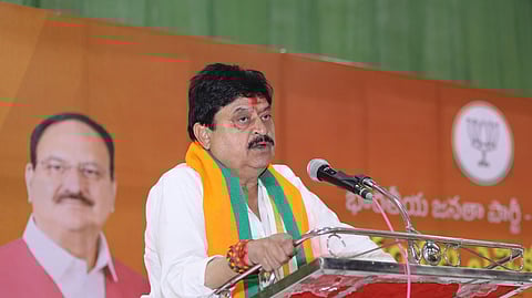 BJP state president N Ramchander Rao