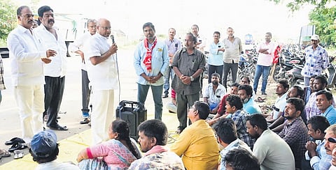 The workers, responsible for operating key filtration plants and pump houses, have remained off duty for the past two days.