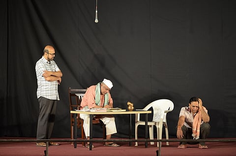 A still from the play