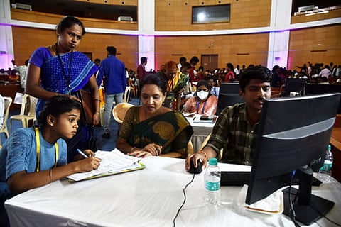Offline counselling for students. Image used for representational purposes only.