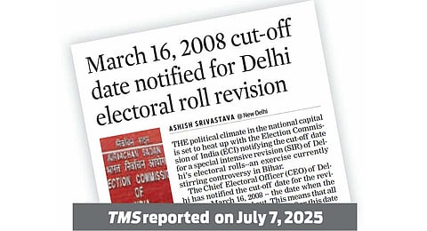Prepare for Delhi rolls revision, orders poll panel