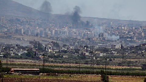 Israeli troops fired at the militants and also responded with aerial assistance