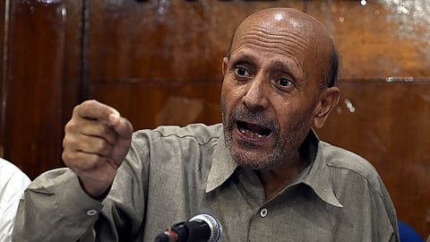 Rashid, also known as Engineer Rashid, is in judicial custody in a terror funding case linked to banned terrorist Hafiz Saeed.