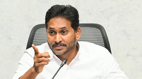 Former CM and YSRCP president Jagan Mohan Reddy