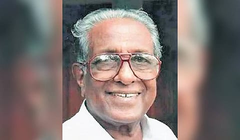 Former minister and state president of the Congress party, C V Padmarajan, passed away at 93.