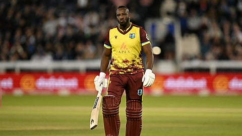 West Indies' Andre Russell