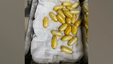 Image of cocaine capsules used for representative pur