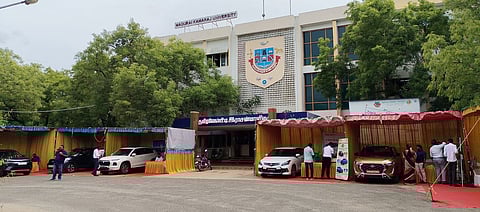 From the student's point of view, SFI district secretary C David Rajadurai said for the past ten years, SFI has been opposing the annual 10% hike in fees