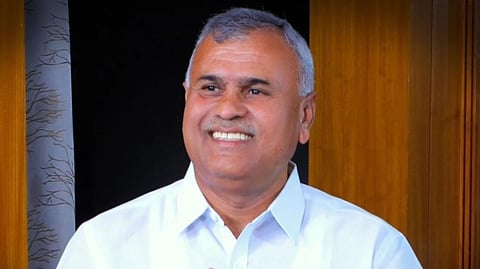 Congress legislator K Y Nanjegowda.