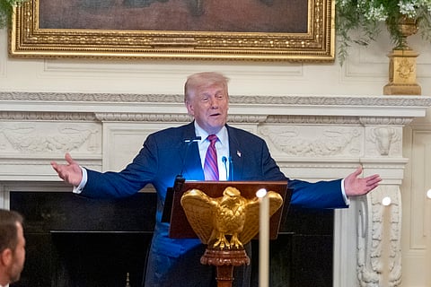 Trump had promised to sue the Wall Street Journal almost immediately after the paper put a new spotlight on his well-documented relationship with Epstein.