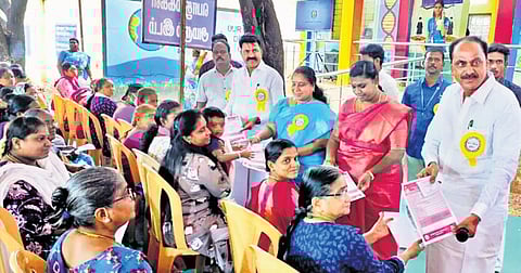 The camp was inaugurated by Pallavaram MLA I Karunanidhi in the presence of TCMC Mayor Vasanthakumari Kamalakannan.