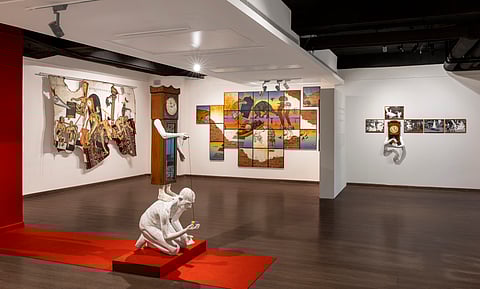 'Of the Metamorphosis and Masquerades: Acts from the Theatre of Life' exhibition at Gallerie Nvya