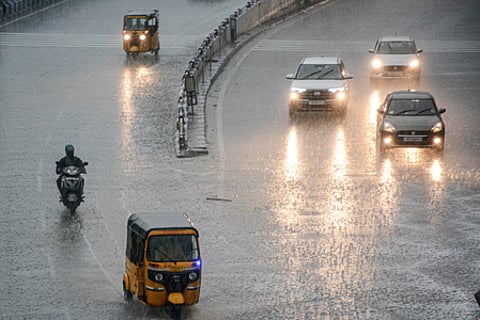 Besides, waterlogging near NH-18 created transportation problems, commuters waited for hours at bus terminals to reach their destination amid heavy rainfall.