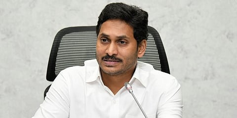 Former CM and YSRCP president YS Jagan Mohan Reddy.