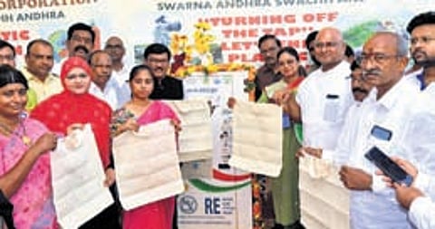 GMC steps up plastic ban campaign under Swachh Guntur initiative