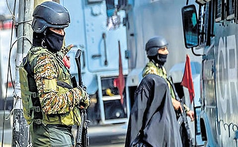 Three terrorists trapped as gunfight erupts in Kishtwar