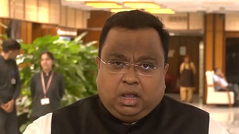 BJD Rajya Sabha MP Sasmit Patra.