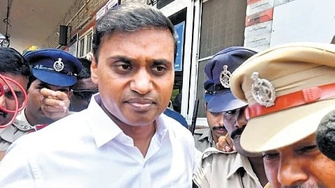 Rajampet YSRCP MP P V Mithun Reddy at the ACB court.