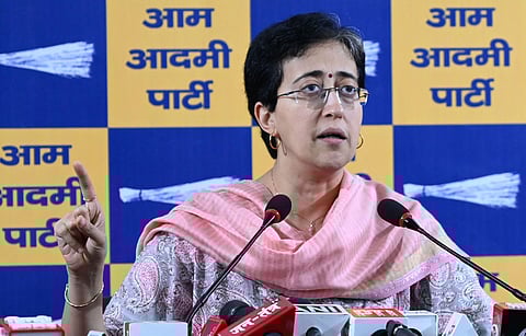 LoP Delhi Vidhan Sabha and AAP party senior leader Atishi