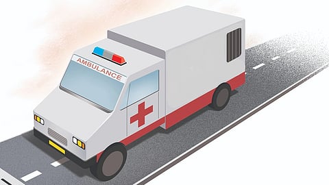 Image of ambulance used for representational purposes only.