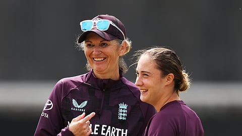 England head coach Charlotte Edward
