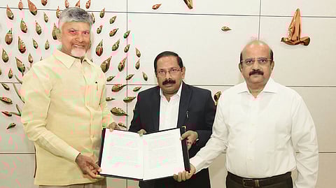 CM Naidu releases Amaravati Green Hydrogen Valley Declaration.