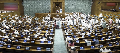 Lok Sabha and Rajya Sabha proceedings were adjourned till July 23 after protests by Opposition members.