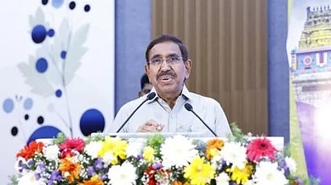 Minister Dr P Narayana.