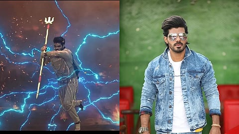 Gadadhari Hanuman (L) and Ravikiran (R)