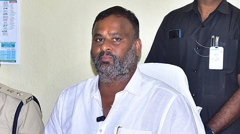 Transport Minister Ramprasad Reddy.