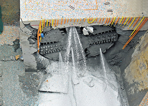 Longest tunnel boring for CMRL Phase 2 completed by ‘Peacock’ at Kodambakkam ramp | P Jawahar