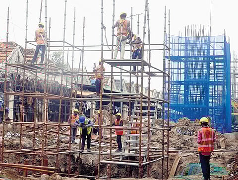 CMRL has redployed workers from its Corridor-5 site at Koyambedu.
