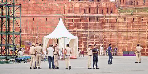 Delhi Police special cell reports
lapses at 16 locations ahead of I-Day