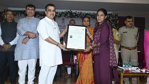 Minister of State for Home Affairs Harsh Sanghvi