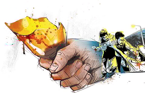 Rajaraman, a resident of Ayapakkam in west Chennai, was having a drink with friends at a bar near a commercial complex in Egmore on July 18 when a quarrel broke out, leading to his fatal assault.