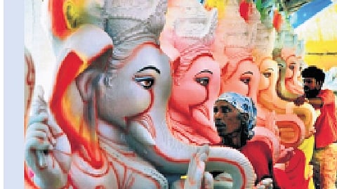 On Thursday, Forest Minister Eshwar B Khandre had reiterated the state government’s 2023 ban and directed officials to take stock of the clay and P0P idols and strictly enforce the ban.